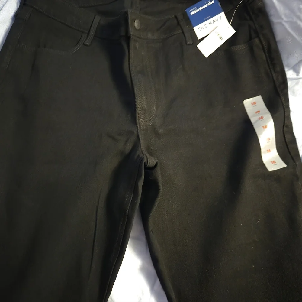 Old Navy Black High-Rise Skinny Jeans